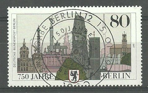 Znaczek Berlin, Niemcy 1987 Mi 776 Stemplowane