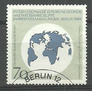 Znaczek Berlin, Niemcy 1988 Mi 817 Stemplowane