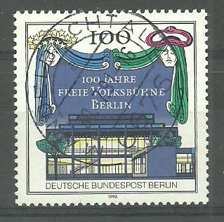 Znaczek Berlin, Niemcy 1990 Mi 866 Stemplowane