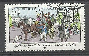 Znaczek Berlin, Niemcy 1990 Mi abo861 Stemplowane