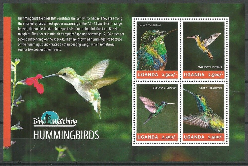 Znaczek Uganda 2014 Mi ark 3220-3223 Czyste **