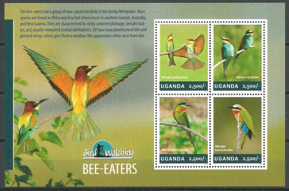 Znaczek Uganda 2014 Mi ark 3225-3228 Czyste **