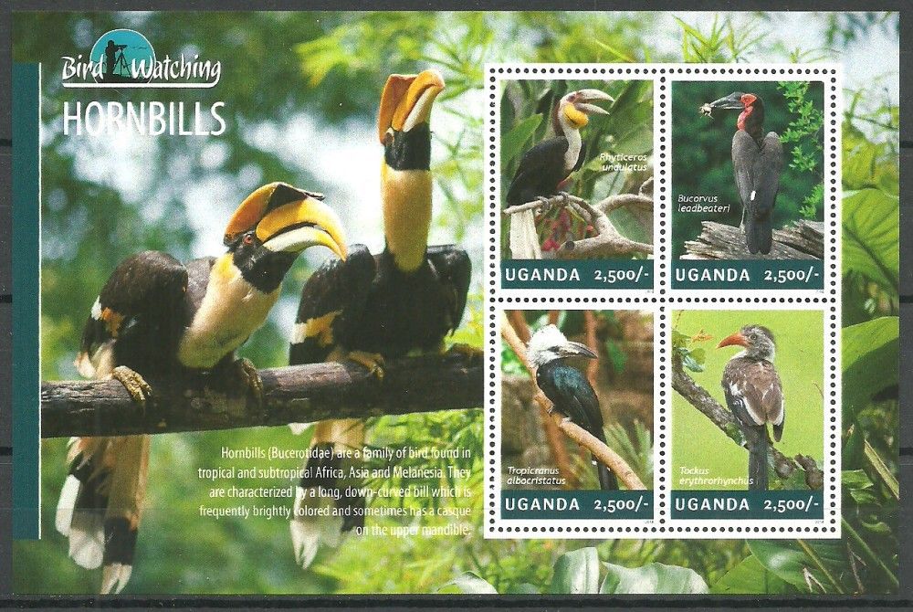 Znaczek Uganda 2014 Mi ark 3230-3233 Czyste **