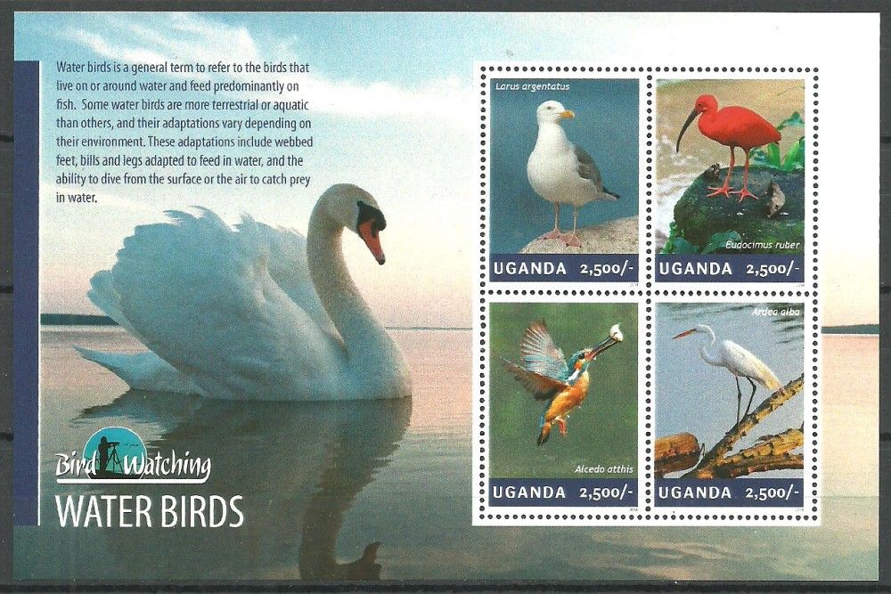 Znaczek Uganda 2014 Mi ark 3235-3238 Czyste **