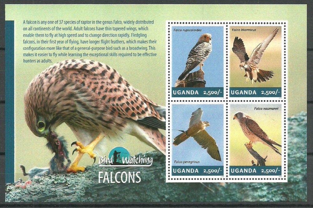 Znaczek Uganda 2014 Mi ark 3250-3253 Czyste **