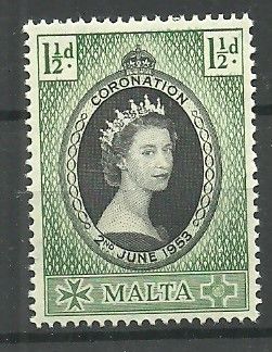 Znaczek Malta 1953 Mi 232 Czyste **