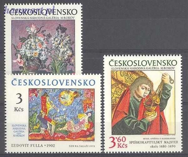 Znaczek Czechosłowacja 1978 Mi 2476-2478 Czyste **