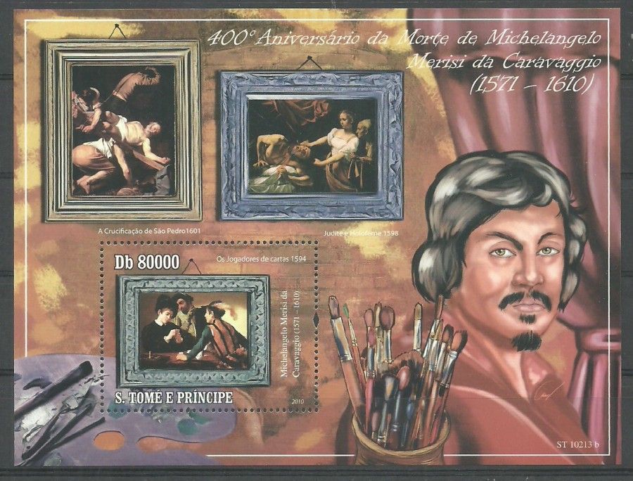 Znaczek Wyspy Św. Tomasza i Książęca 2010 Mi bl 756 Czyste **