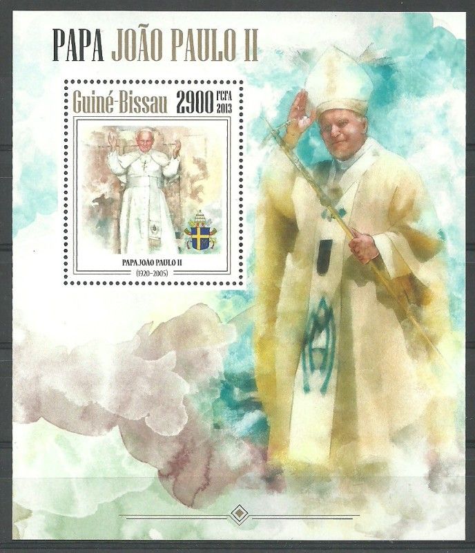 Znaczek Gwinea Bissau 2013 Mi bl 1190 Czyste **
