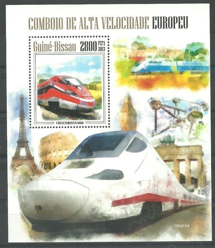 Znaczek Gwinea Bissau 2013 Mi bl 1194 Czyste **