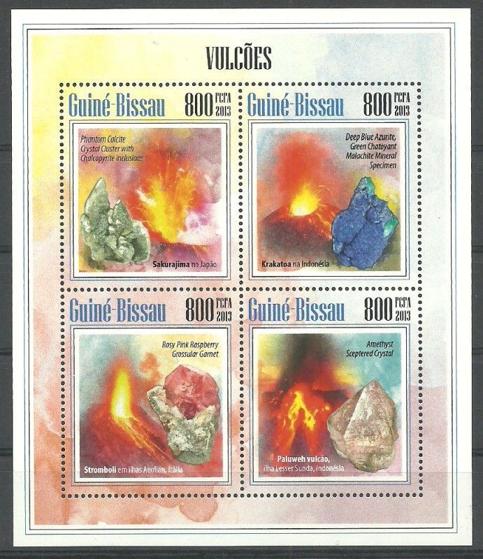 Znaczek Gwinea Bissau 2013 Mi ark 6882-6885 Czyste **