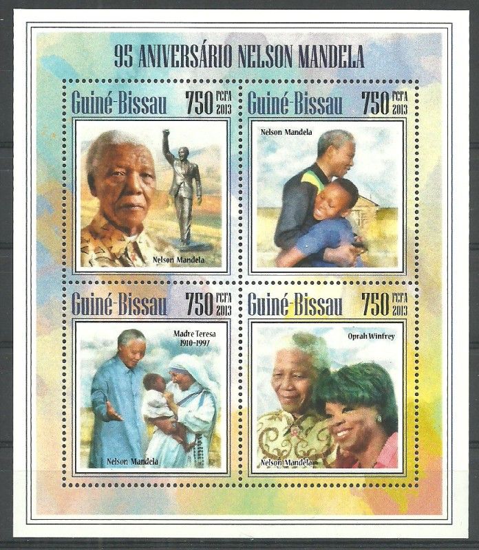 Znaczek Gwinea Bissau 2013 Mi ark 6961-6964 Czyste **