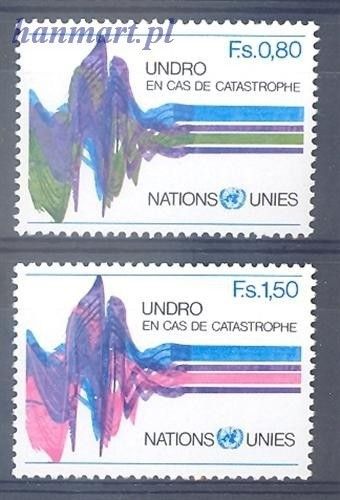 Znaczek Narody Zjednoczone Genewa 1979 Mi 81-82 Czyste **