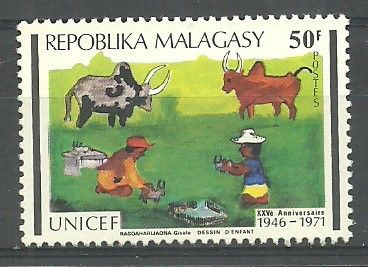 Znaczek Madagaskar 1971 Mi 645 Czyste **