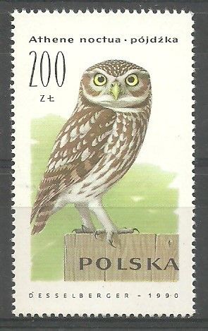 Znaczek Polska 1990 Mi 3294 Fi 3146 Czyste **