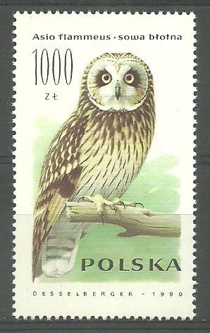 Znaczek Polska 1990 Mi 3297 Fi 3149 Czyste **