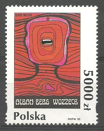 Znaczek Polska 1993 Mi 3476 Fi 3328 Czyste **