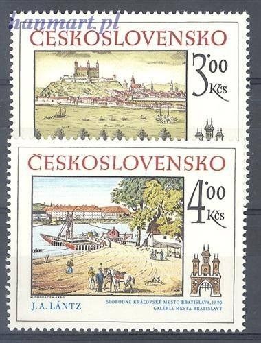 Znaczek Czechosłowacja 1980 Mi 2586-2587 Czyste **