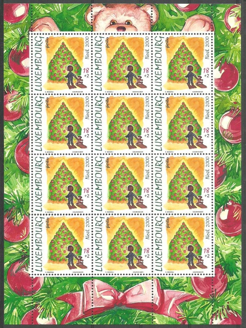 Znaczek Luksemburg 2000 Mi ark 1517 Czyste **