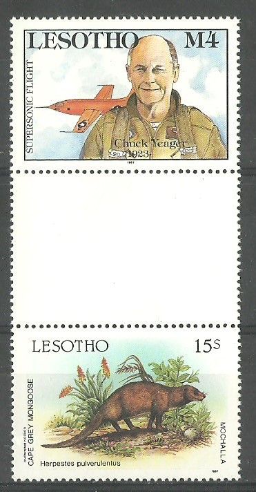 Znaczek Lesotho 1987 Mi 633+637 Czyste **