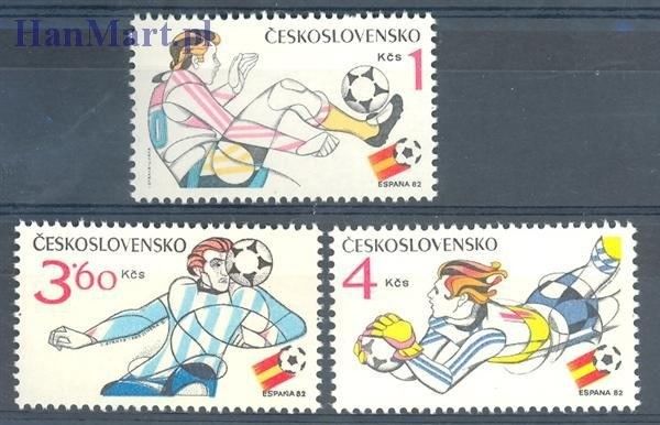 Znaczek Czechosłowacja 1982 Mi 2648-2650 Czyste **