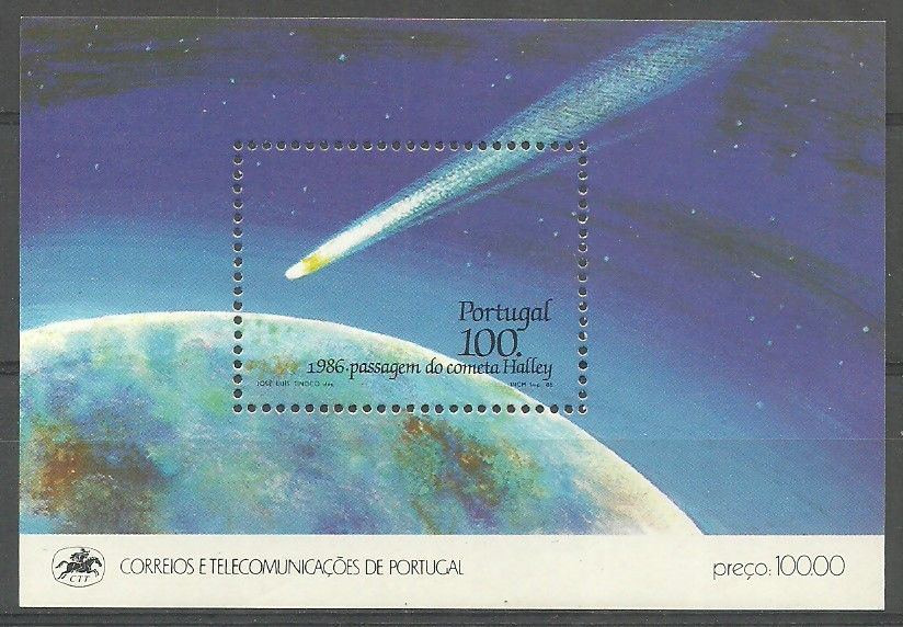 Znaczek Portugalia 1986 Mi bl 51 Czyste **