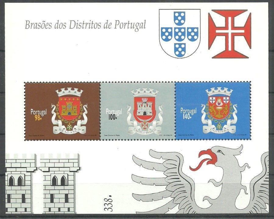 Znaczek Portugalia 1996 Mi bl 121 Czyste **