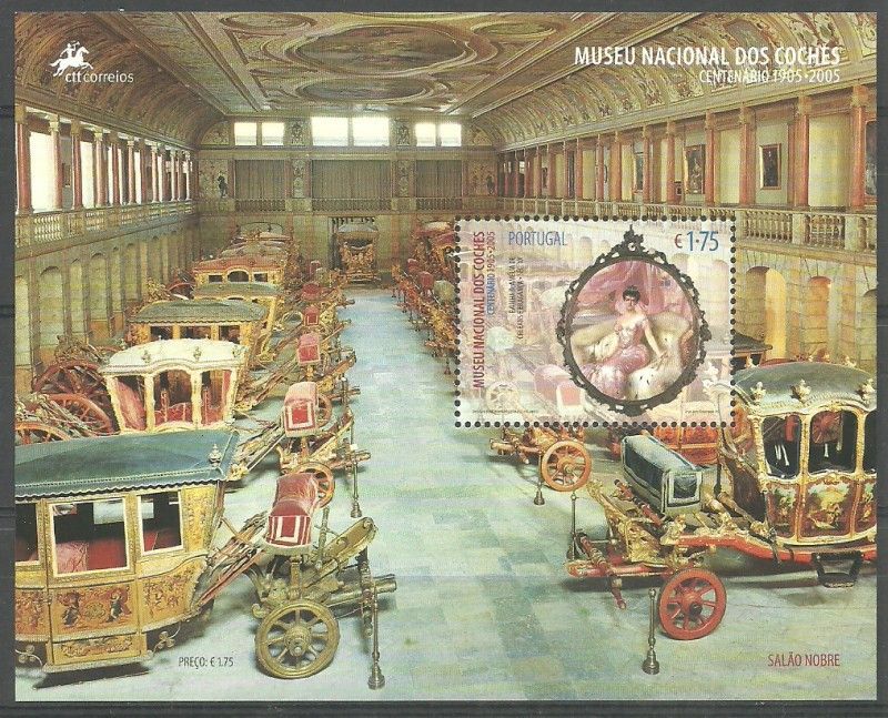 Znaczek Portugalia 2005 Mi bl 211 Czyste **