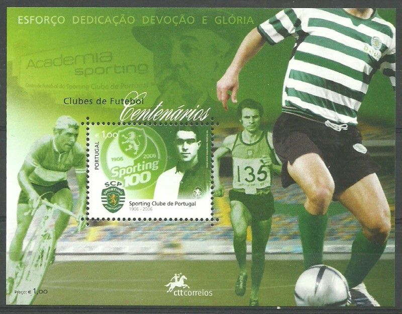 Znaczek Portugalia 2005 Mi bl 235 Czyste **