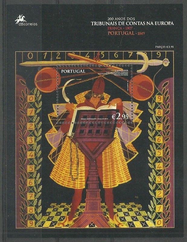 Znaczek Portugalia 2007 Mi bl 251 Czyste **