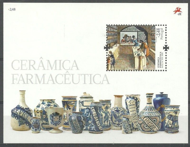 Znaczek Portugalia 2008 Mi bl 273 Czyste **