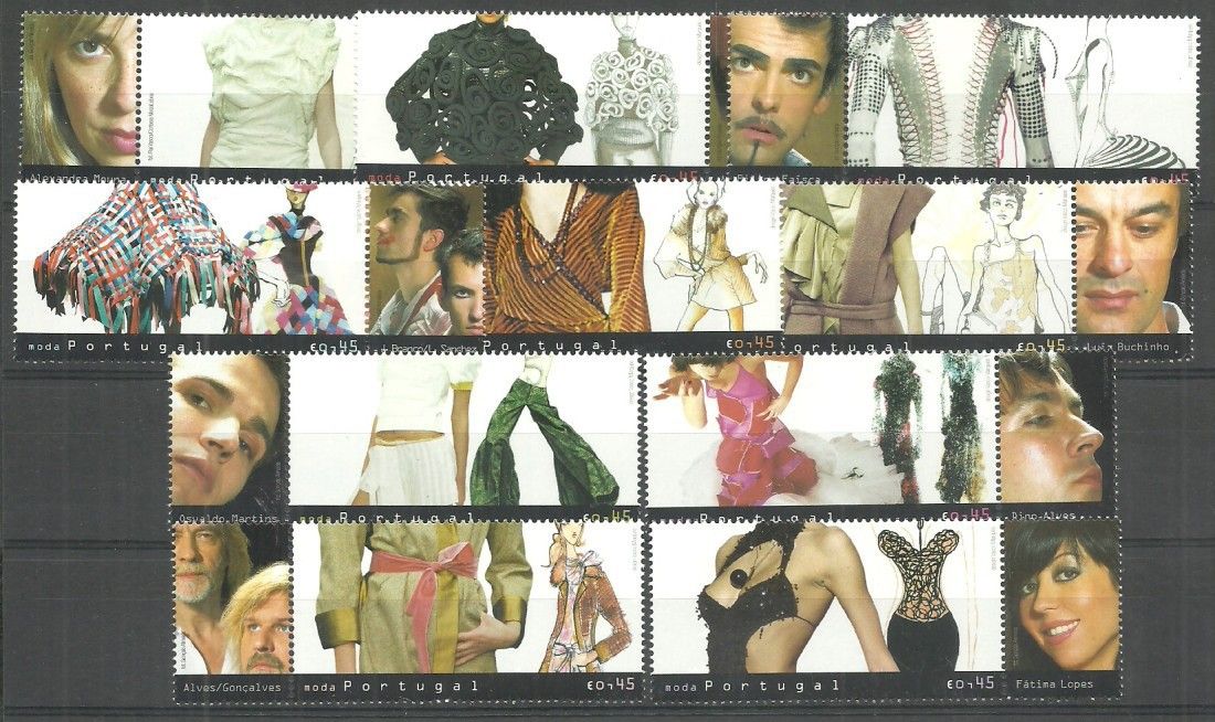 Znaczek Portugalia 2004 Mi 2868-2877 Czyste **