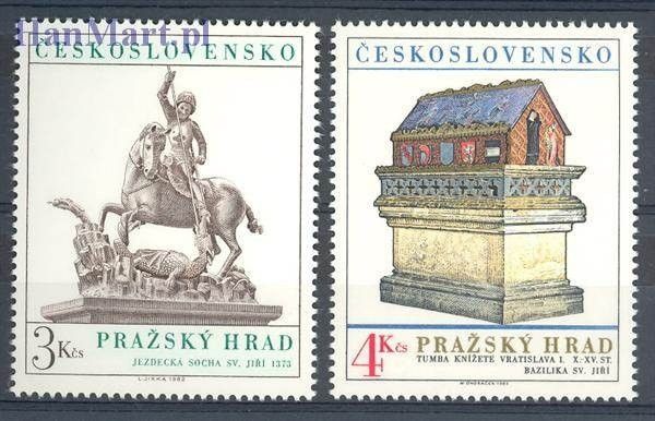 Znaczek Czechosłowacja 1982 Mi 2675-2676 Czyste **