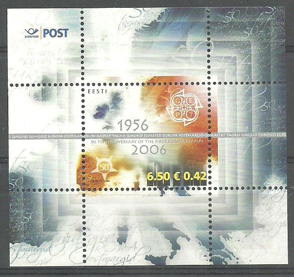 Znaczek Estonia 2006 Mi bl 24 Czyste **