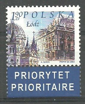 Znaczek Polska 2004 Mi 4108 Fi 3958 Czyste **