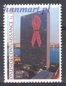 Znaczek Narody Zjednoczone Genewa 2002 Mi 456 Czyste **