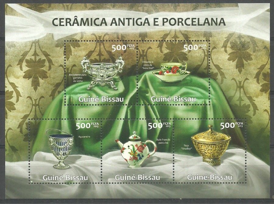 Znaczek Gwinea Bissau 2013 Mi ark 6524-6528 Czyste **