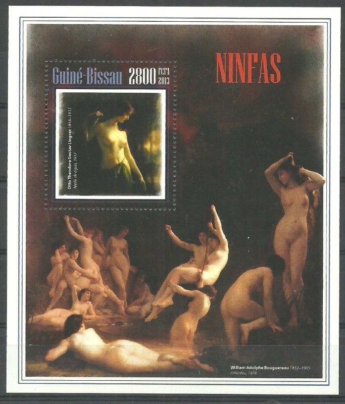 Znaczek Gwinea Bissau 2013 Mi bl 1234 Czyste **