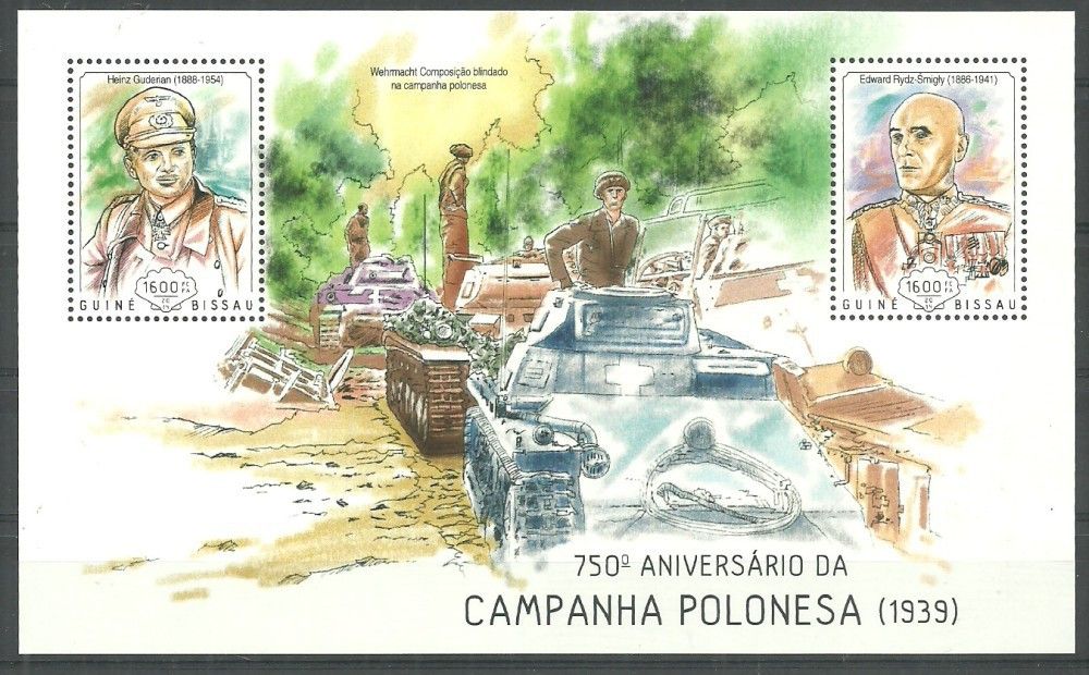 Znaczek Gwinea Bissau 2014 Mi bl 1255 Czyste **