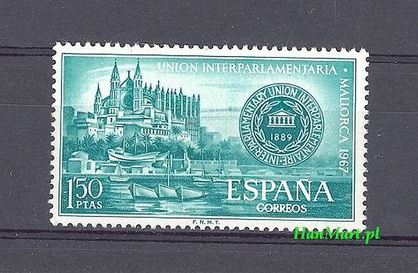 Znaczek Hiszpania 1967 Mi 1675 Czyste **