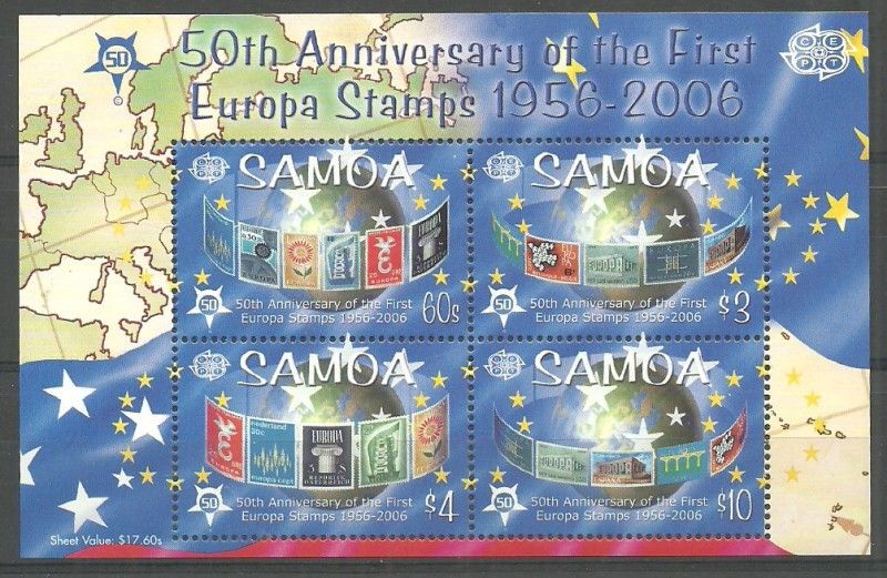 Znaczek Samoa 2005 Mi bl 75 Czyste **