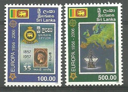 Znaczek Sri Lanka 2006 Mi 1525-1526 Czyste **