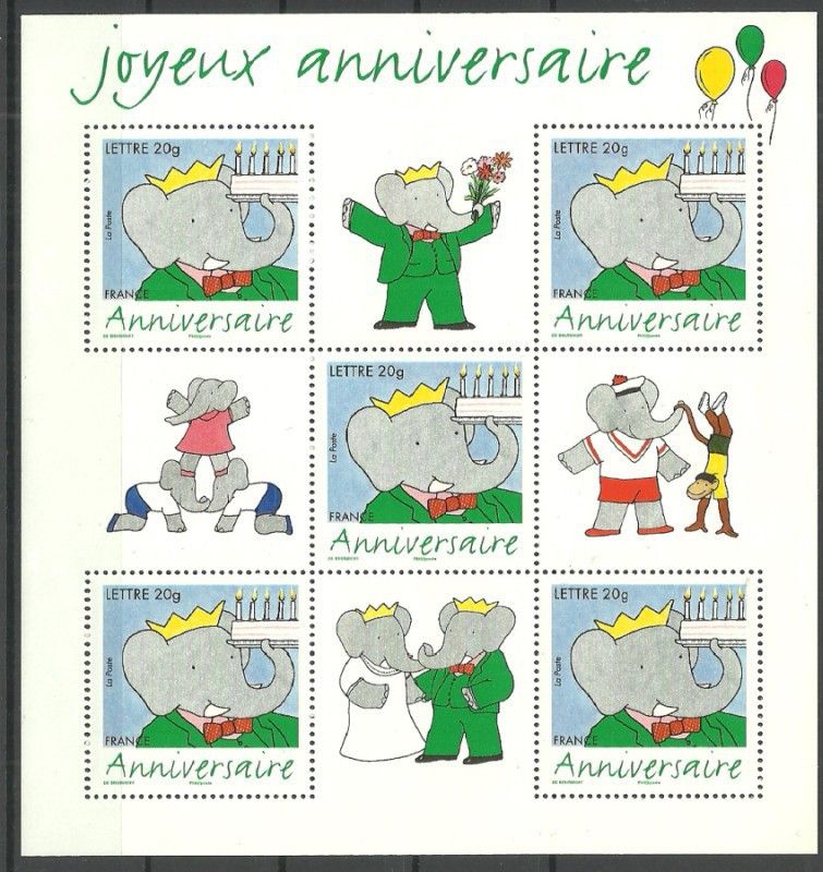 Znaczek Francja 2006 Mi ark 4102I Czyste **