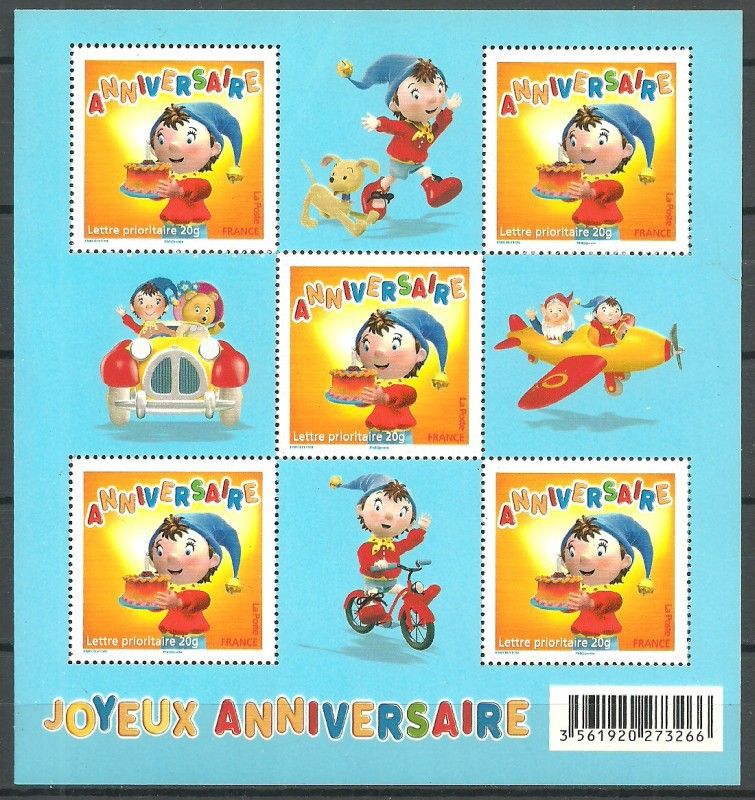 Znaczek Francja 2008 Mi ark 4410 Czyste **