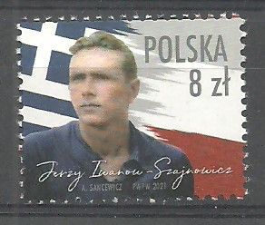 Znaczek Polska 2021 Mi 5283 Fi 5133 Czyste **