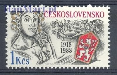Znaczek Czechosłowacja 1988 Mi 2939 Czyste **
