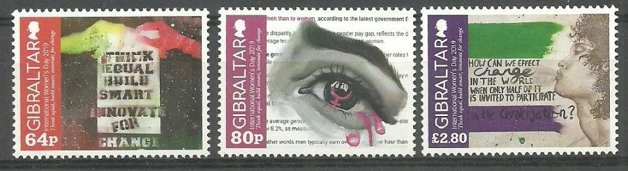 Znaczek Gibraltar 2019 Mi 1898-1900 Czyste **