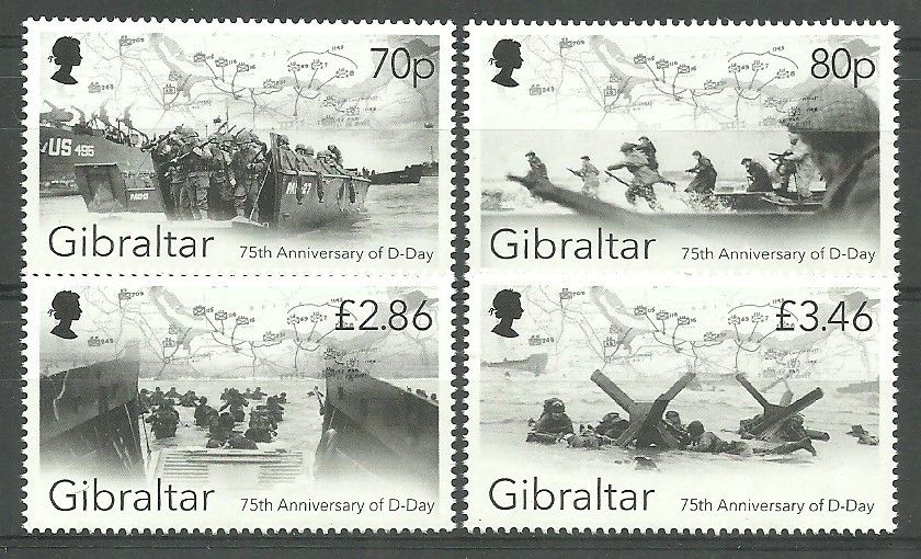 Znaczek Gibraltar 2019 Mi 1901-1904 Czyste **