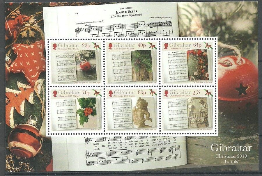 Znaczek Gibraltar 2019 Mi bl 140 Czyste **