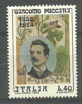 Znaczek Włochy 1974 Mi 1461 Czyste **